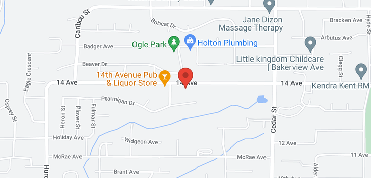 map of 32566 14TH AVENUE